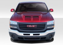 1999-2006 GMC Sierra, 2000-2006 GMC Yukon Duraflex Ram Air Hood, 1 Piece