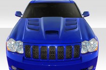 2005-2010 Jeep Grand Cherokee Duraflex Viper Look Hood, 1 Piece