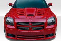 2005-2007 Dodge Magnum Duraflex Viper Look Hood, 1 Piece