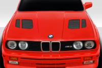 1984-1991 BMW 3 Series E30 Duraflex GTR Hood