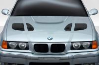 1992-1998 BMW 3 Series E36 4DR, 1992-1998 BMW M3 E36 4DR Duraflex GTR Hood