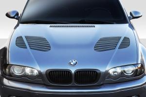 2001-2006 BMW M3 E46 2DR Duraflex GTR Hood - 1 Piece