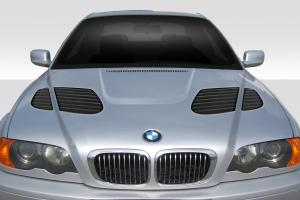 1999-2001 BMW 3 Series E46 4DR Duraflex GTR Hood - 1 Piece