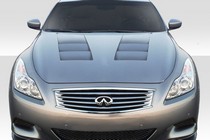 2007-2013 Infiniti G25/G35/G37 Sedan Duraflex TS-1 Hood, 1 Piece