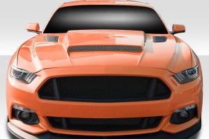 2015-2017 Ford Mustang Duraflex CVX V2 Hood - 1 Piece