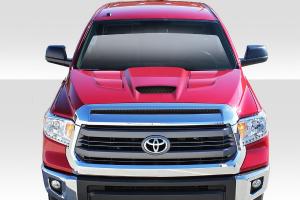 2014-2018 Toyota Tundra Duraflex Viper Look Hood - 1 Piece