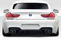 2012-2017 BMW 6 Series F06 F12 F13, 2012-2017 BMW M6 F06 F12 F13 Duraflex AMK Rear Diffuser