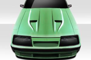 1983-1986 Ford Mustang Duraflex STM Hood - 1 Piece