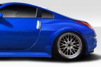 2003-2008 Nissan 350Z Z33 Duraflex Demon Rear Fender Flares