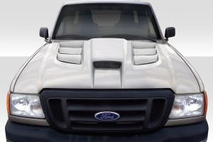 2004-2011 Ford Ranger Duraflex Viper Look Hood - 1 Piece