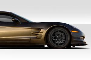 2005-2013 Chevrolet Corvette C6 Duraflex ZR1 Look Front Fenders - 2 Piece