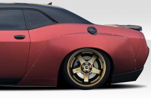 2008-2018 Dodge Challenger Duraflex Circuit Rear Fenders - 4 Piece