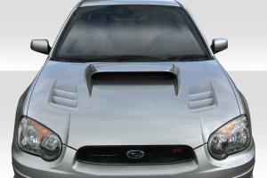 2004-2005 Subaru Impreza WRX STI Duraflex TS-1 Hood - 1 Piece