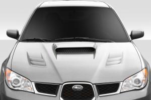 2006-2007 Subaru Impreza WRX STI Duraflex TS-1 Hood - 1 Piece