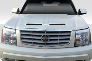 2002-2006 Cadillac Escalade Duraflex Ram Air Hood - 1 Piece