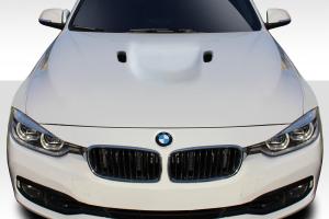 2012-2018 BMW 3 Series F30, 2014-2018 BMW 4 Series F32 Duraflex M3 Look Hood - 1 Piece