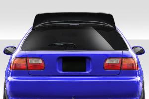 1992-1995 Honda Civic HB Duraflex Blackyard Special Wing Trunk Lid Spoiler - 1 Piece