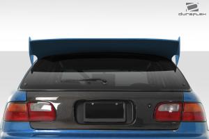 1992-1995 Honda Civic HB Duraflex RBS Wing Spoiler - 3 piece