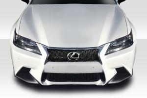 2013-2015 Lexus GS F Sport Duraflex X-5 Front Splitter - 2 Piece