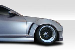 2004-2008 Mazda RX-8 Duraflex RBS 40mm Front Fender Flares - 2 Piece