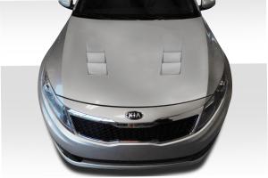 2011-2015 Kia Optima Duraflex TS-1 Hood - 1 Piece