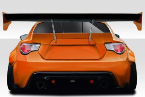 2013-2020 Scion FR-S, 2013-2020 Subaru BRZ Duraflex GT500 V3 GT Swan Wing Spoiler - 9 Piece