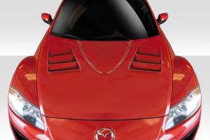 2004-2008 Mazda RX-8 Duraflex Vader Hood - 1 Piece