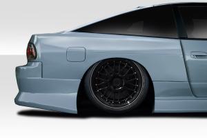 1989-1994 Nissan 240SX S13 HB Duraflex B Sport Wide Body 70MM Rear Fender Flares - 2 Piece