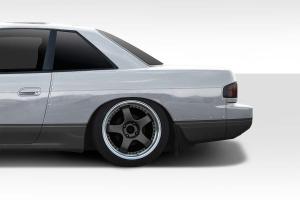 1989-1994 Nissan 240SX S13 2DR Coupe Duraflex D Sport 30mm Rear Fender Flares - 2 Piece