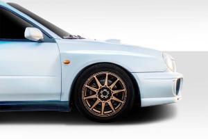 2002-2003 Subaru Impreza WRX STI 4DR Duraflex WRC Look Wide Body Front Fenders - 2 Piece