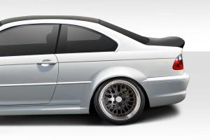 1999-2005 BMW 3 Series E46 2DR Duraflex M3 Look Rear Fender Flares - 2 Piece