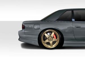 1989-1994 Nissan 240SX S13 Duraflex Sprint Wide Body Rear Fenders - 2 Piece