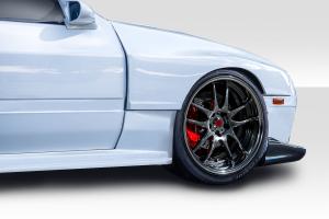 1986-1991 Mazda RX-7 Duraflex RE Wide Body Front Fenders - 2 Piece