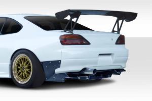 1999-2002 Nissan Silvia S15 Duraflex TKO RBS Wide Body Rear Diffuser - 9 Piece