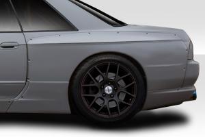 1989-1994 Nissan Skyline R32 2DR Duraflex TKO RBS Wide Body Rear Fender Flares - 2 Piece