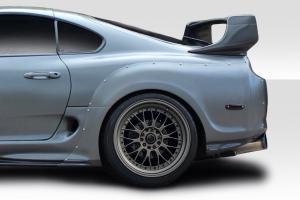 1993-1998 Toyota Supra Duraflex RD-X Wide Body Rear Fender Flares - 2 Piece