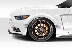 2015-2017 Ford Mustang Duraflex KT Wide Body Front Fender Flares - 2 Piece