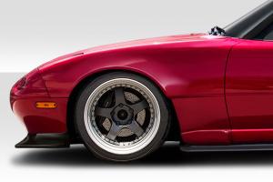 1990-1997 Mazda Miata Duraflex Afterburner 25mm Front Fenders - 2 Piece