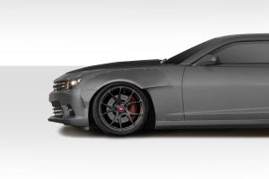 2010-2015 Chevrolet Camaro Duraflex Grid Front Fender Flares - 4 Piece