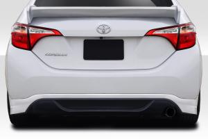 2014-2016 Toyota Corolla Duraflex Zeta Rear Diffuser - 1 Piece