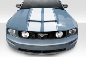 2005-2009 Ford Mustang Duraflex CVX Ram Air Hood - 1 Piece