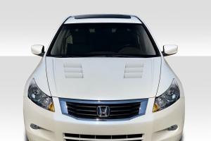 2008-2012 Honda Accord 4DR Duraflex TS-1 Hood - 1 Piece