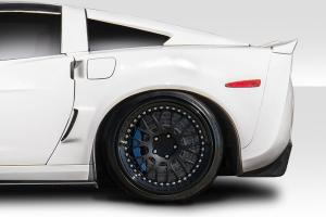 2005-2013 Chevrolet Corvette C6 Duraflex ZR2 Rear Fenders - 2 Piece