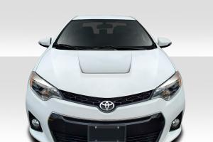 2014-2016 Toyota Corolla Duraflex Circuit Hood - 1 Piece