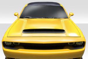 2008-2020 Dodge Challenger Duraflex Demon Look Hood - 1 Piece