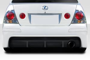 2000-2005 Lexus IS Series IS300 (must be used with H Spec Rear Bumper (114790)) Duraflex H Spec Rear Diffuser - 1 Piece