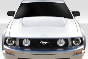 2005-2009 Ford Mustang Duraflex GTH Look Hood - 1 Piece