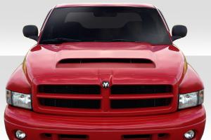 1994-2001 Dodge Ram Duraflex Demon Look Hood - 1 Piece