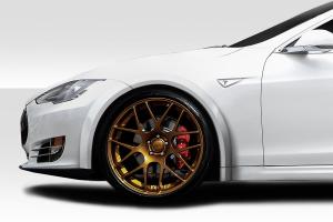 2012-2023 Tesla Model S Duraflex RVS Front Fender Flares - 4 Piece