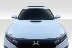 2018-2020 Honda Accord Duraflex Type R Look Hood - 1 Piece